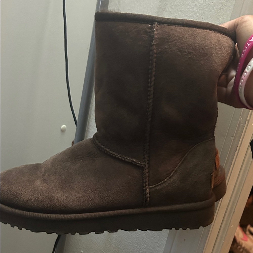 UGG Chocolate Suede Boots